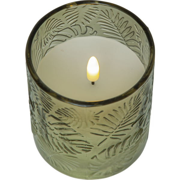 LED Blockljus Flamme Leaf  - 4