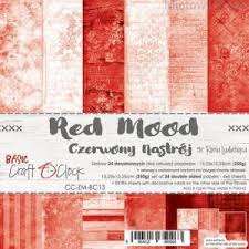 Craft o Clock 6x6 PPad -Red Mood 