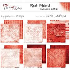Craft o Clock 6x6 PPad -Red Mood  - 2
