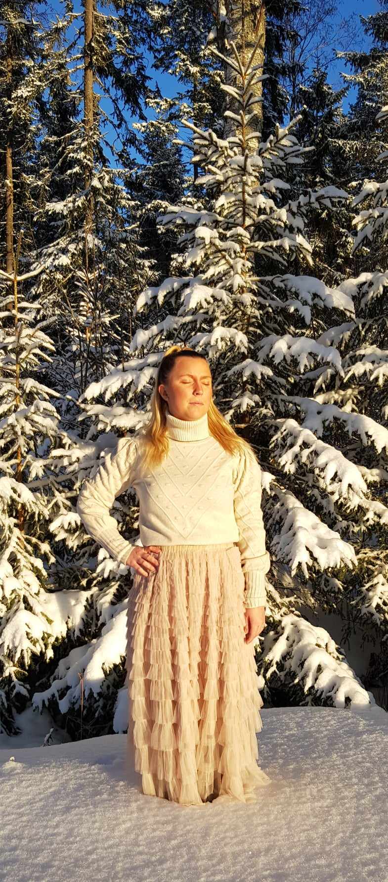 Tröja Knoppa - Vit