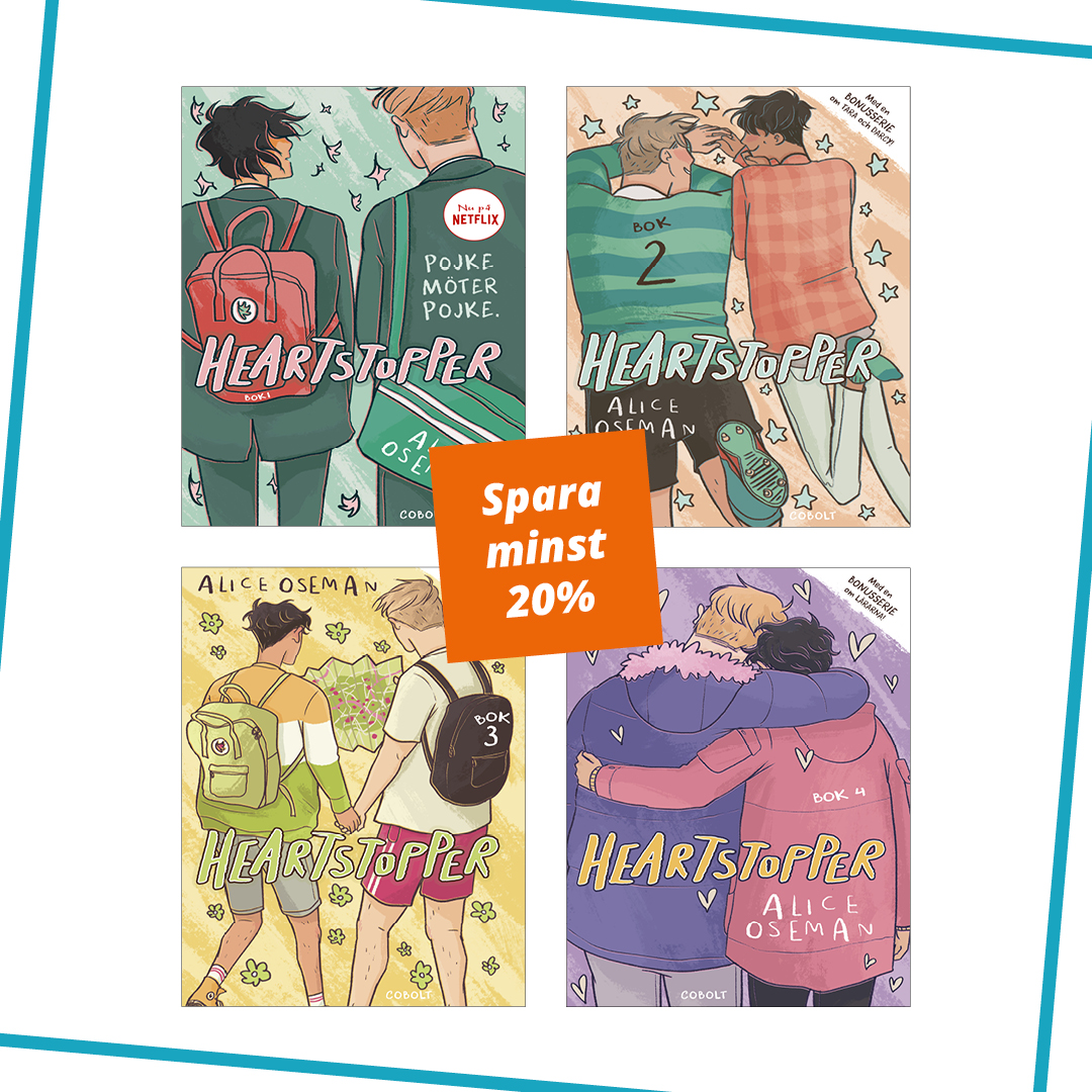 Heartstopper Bok 01–04