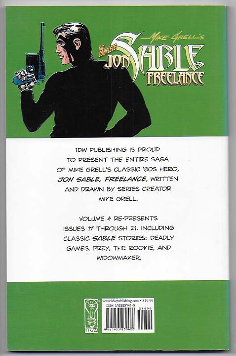 Complete Jon Sable, Freelance: Volume 4 TP NM- Solblekt på ryggen