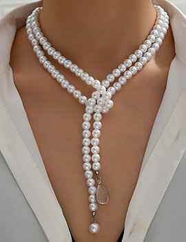 Halsband Elegant Pearl
