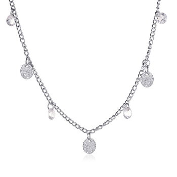 Halsband Frosted Silver