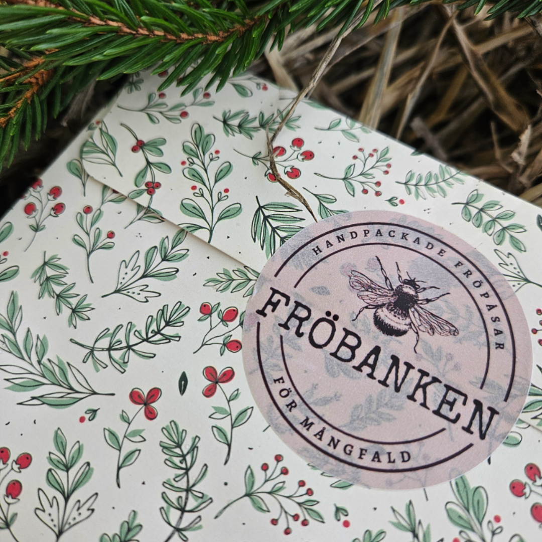Presentpåse till fröpåsar - Olika mönster - 6