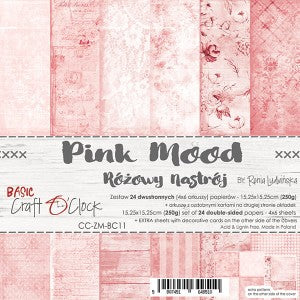 Craft o Clock 6x6 PPad -Pink Mood