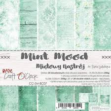 Craft o Clock 6x6 PPad -Mint Mood