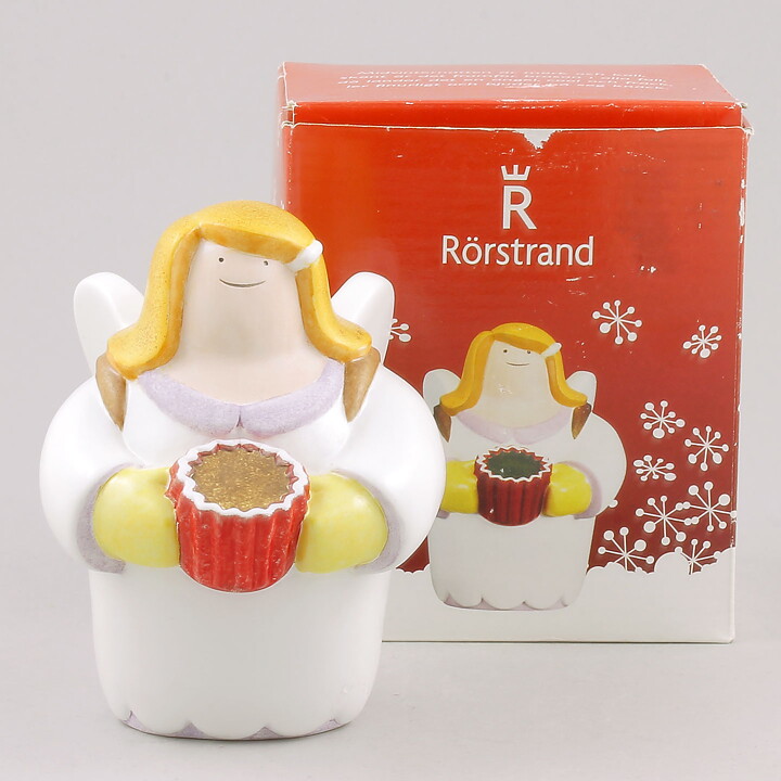 ジェイコブ・ロバートソン  Julfigurinerシリーズ  クッキーを持った少女  アンジェラ  11 cm  2003年〈箱付き〉
