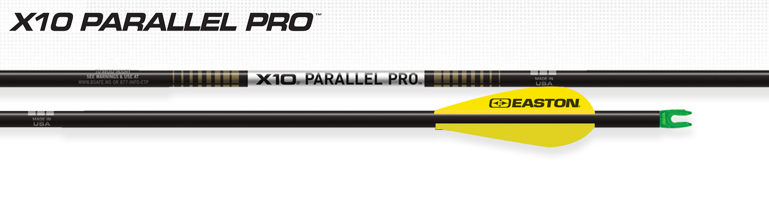 Easton Shaft X10 Parallel Pro 4 mm (12-pack)