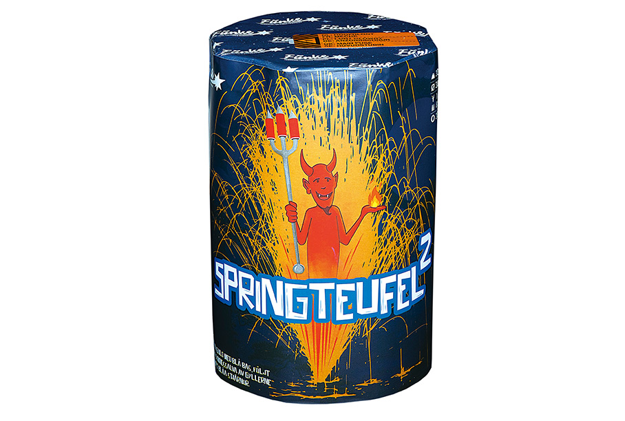 Springteufel  Fontän/tårta