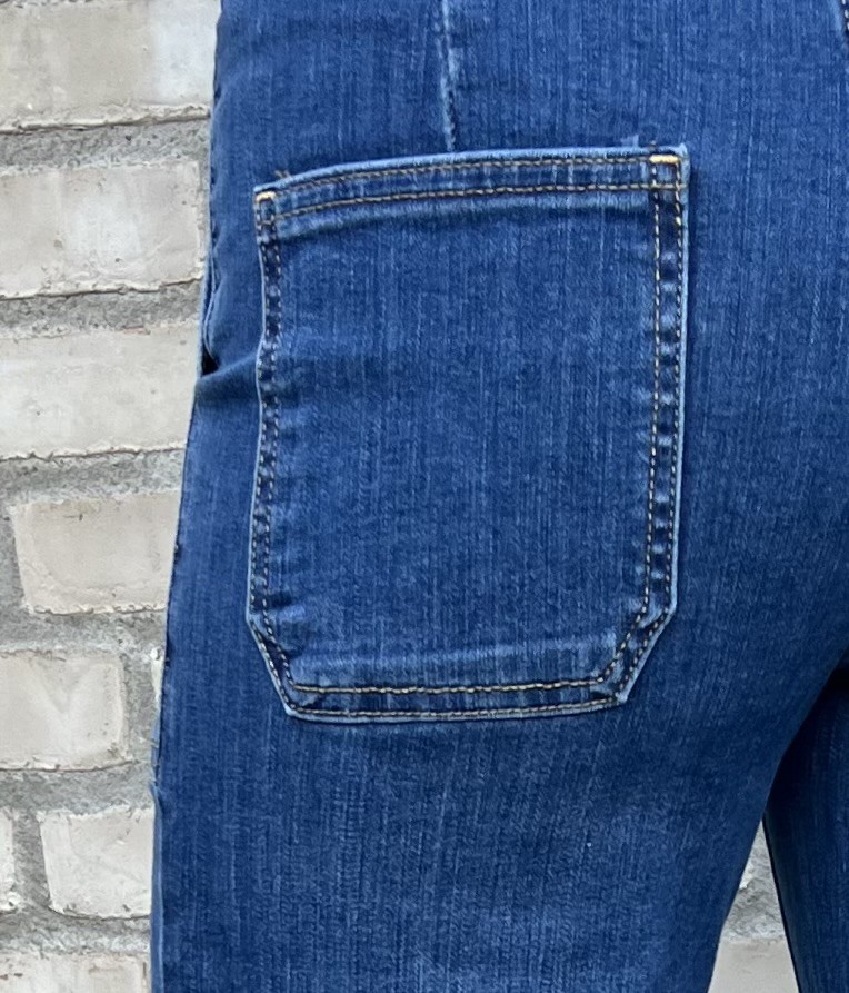 Toxic Stretchjeans Rak Mellantvätt - 4