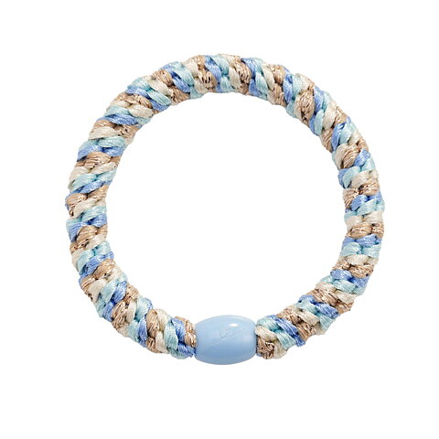 Ella Elastic 10-pack Glitter Stripe Aqua mix