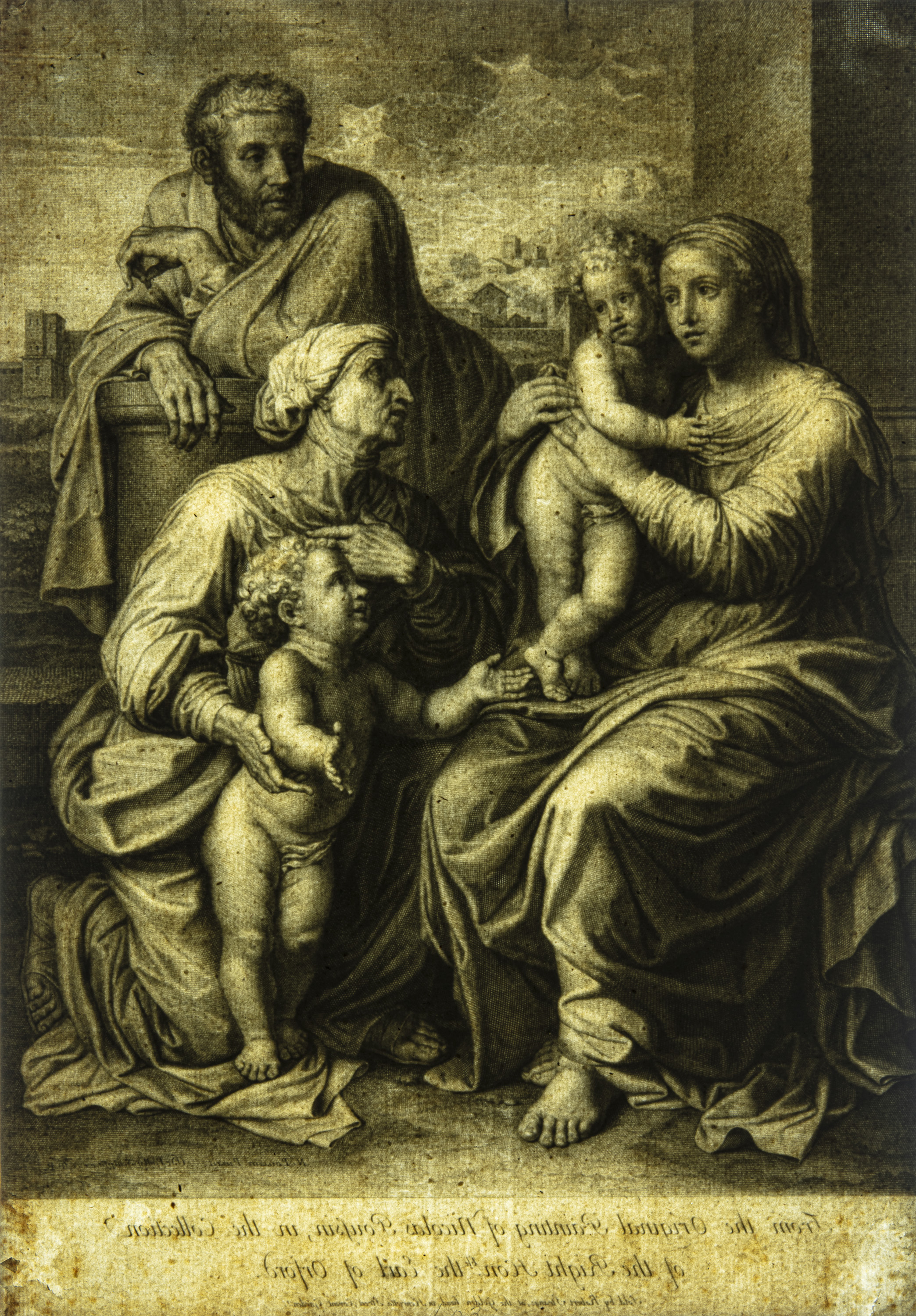 Holy Family with St Elizabeth and the infant Baptist - 4
