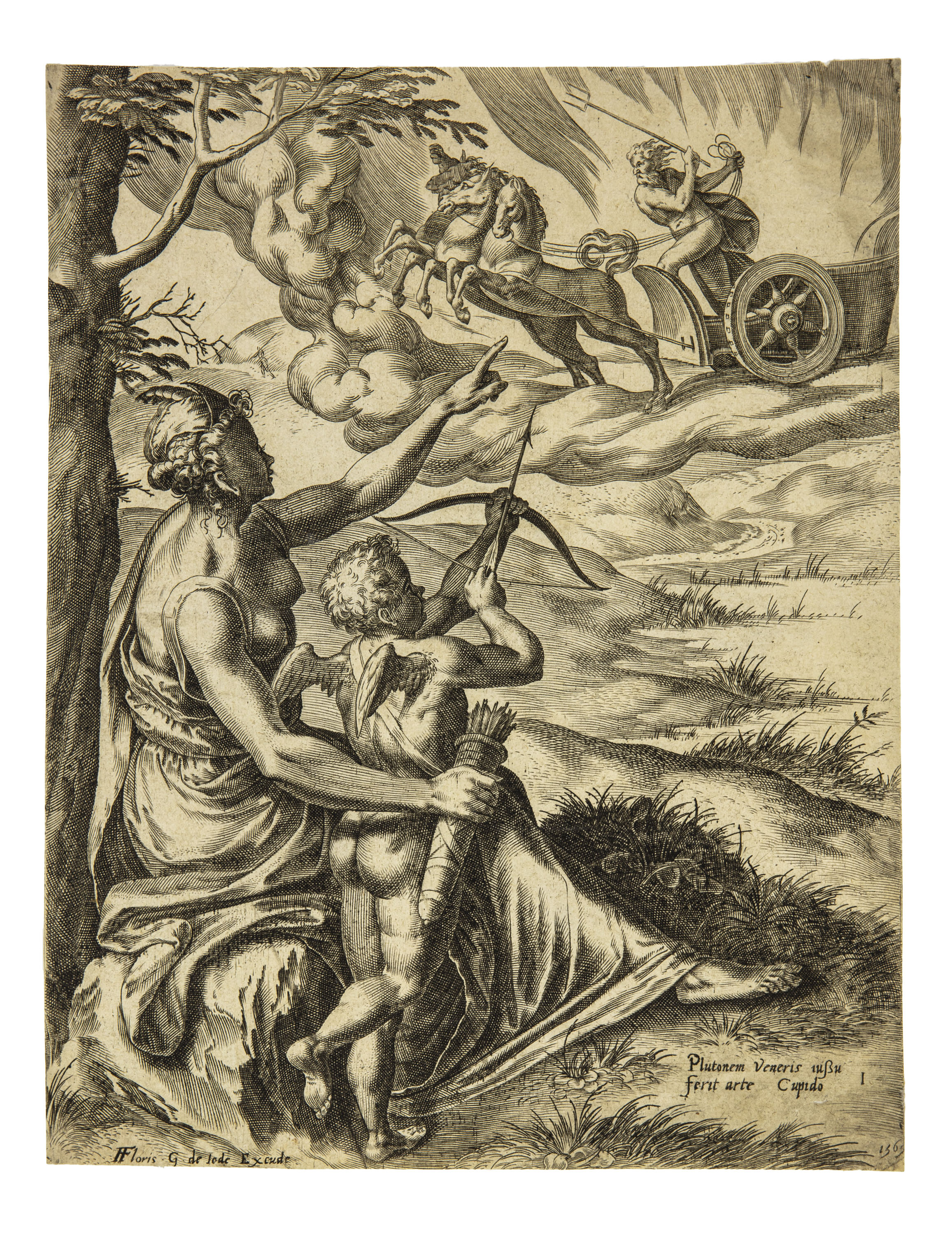 The story of Pluto and Proserpine - Frans Floris (Efter)