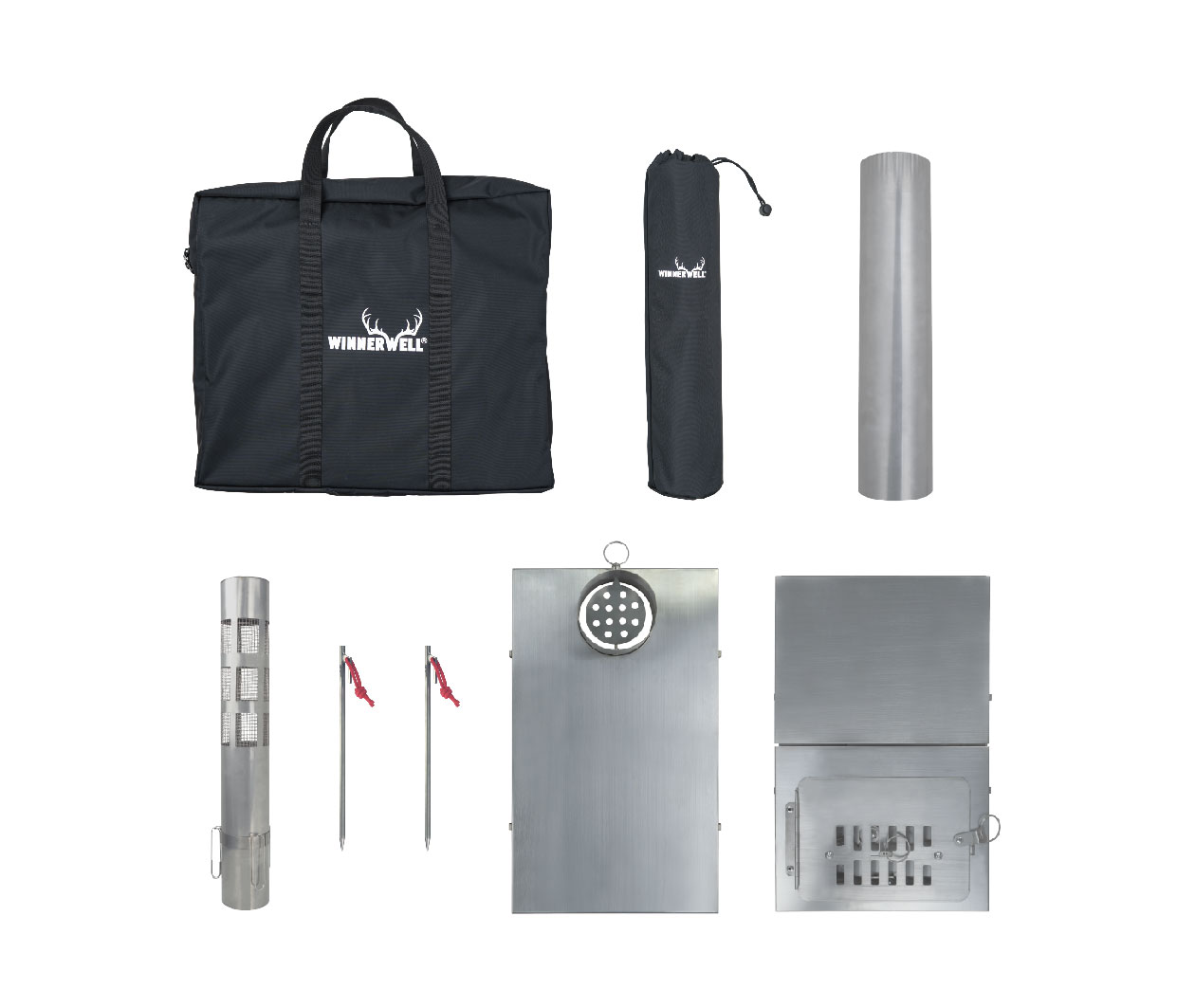 6-8 man Luxe tippi tent with winnerwell tent stove package - 5