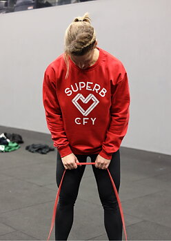 Power Sweatshirt USX Hjärta (SUPERB)