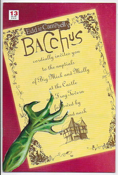 Eddie Campbell's Bacchus # 13 VF/NM