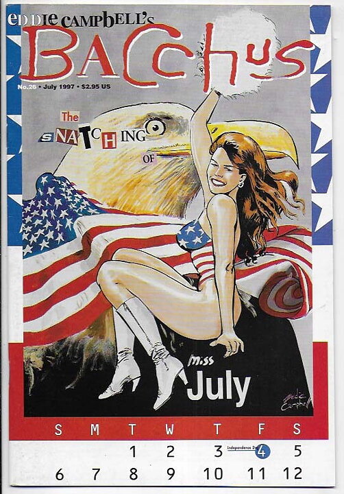 Eddie Campbell's Bacchus # 26 VF/NM