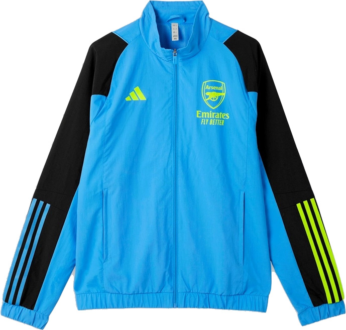 2023/2024 ADIDAS PRESENTATION JACKET - LJUSBLÅ