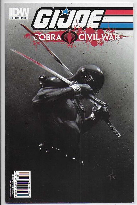 G.I. Joe: Cobra Civil War # 0 Cover B NM-
