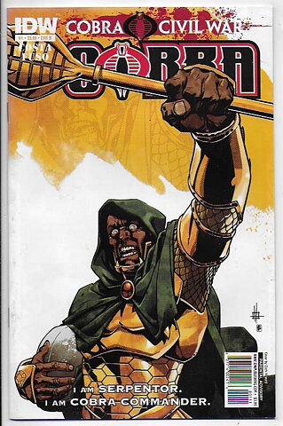 G.I. Joe Cobra: Cobra Civil War # 1 Cover B VF/NM
