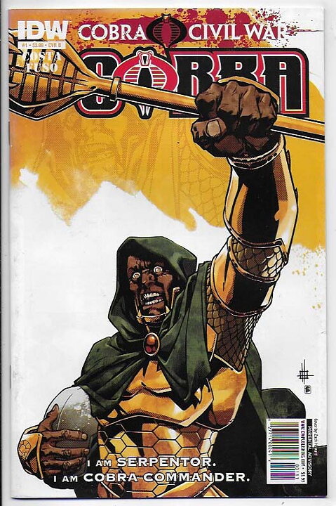 G.I. Joe Cobra: Cobra Civil War # 1 Cover B VF/NM