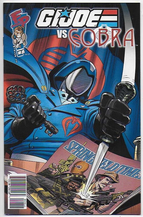 G.I. Joe vs Cobra # 8 VF/NM