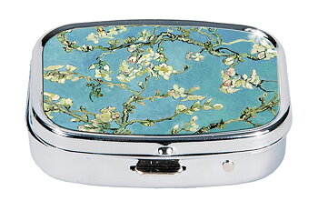 Vincent van Gogh : Mandelblommor - Pillerask med spegel