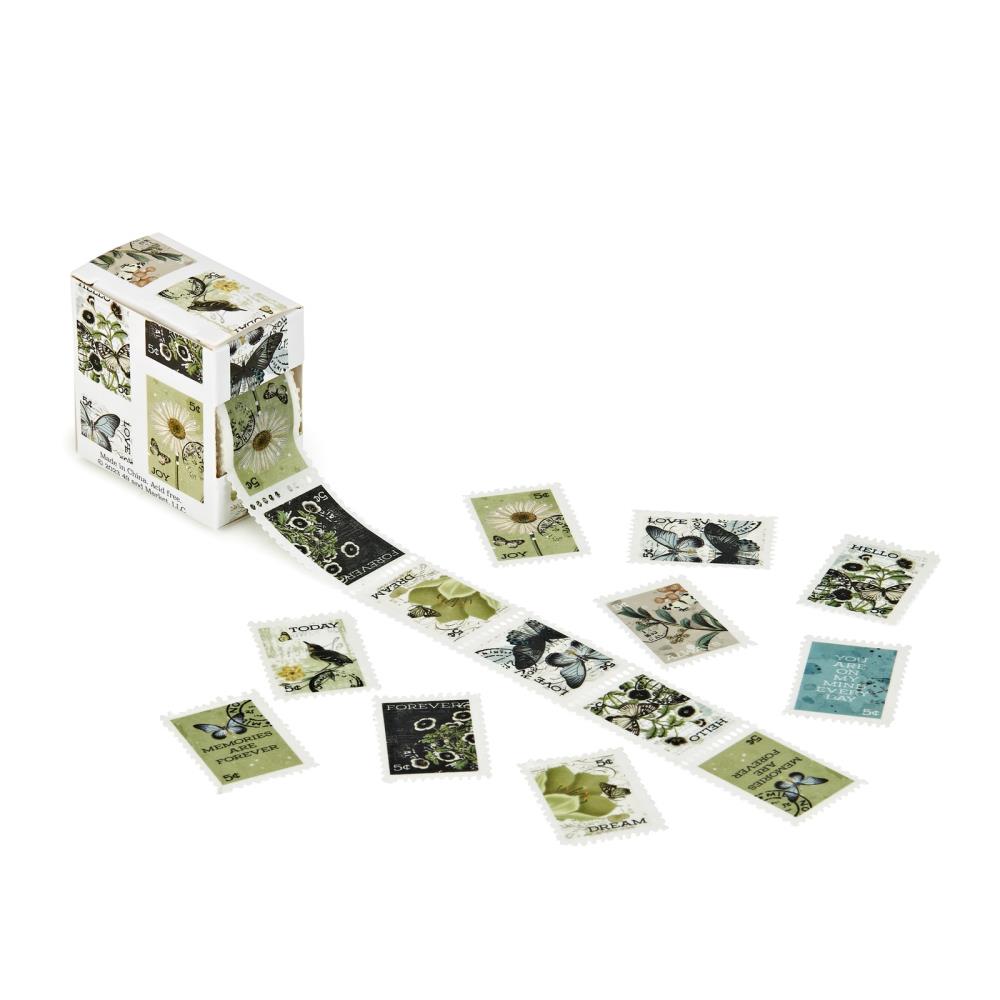 49 And Market - Vintage Artistry Moonlit Garden - Washi Tape - Postage - 2