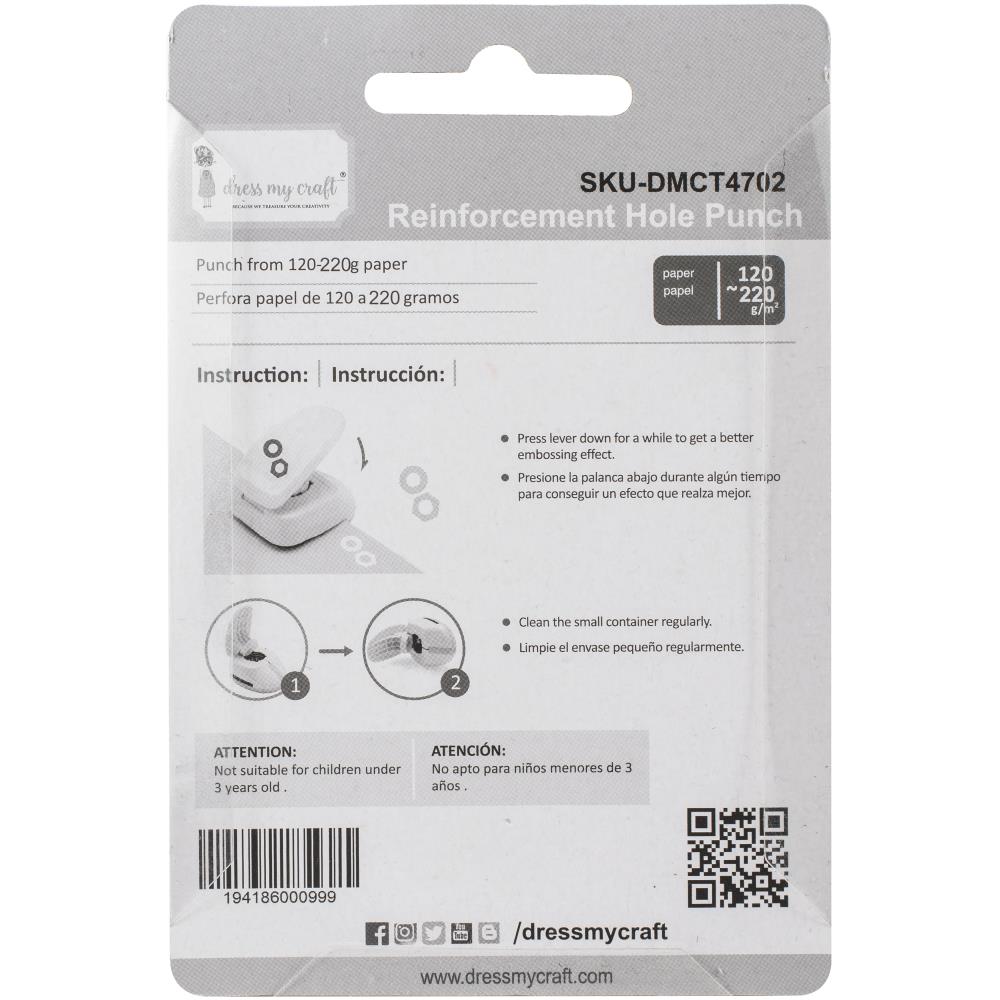 Dress my craft - Paper Punch - Reinforcement Hole - 3
