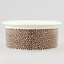 ピーター・ウィンクヴィスト  Faenzaシリーズ  丸いボウル  茶色の花模様  15cm  1970年 (2)