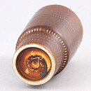 Hertha Bengtson (1960s) Brown Cone Vase 14 cm