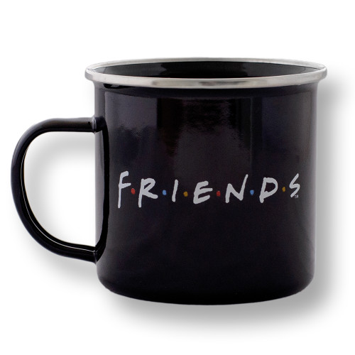 Mugg: Friends - Logo (emaljerad) - 2