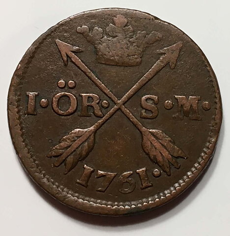 1 öre SM 1761 1