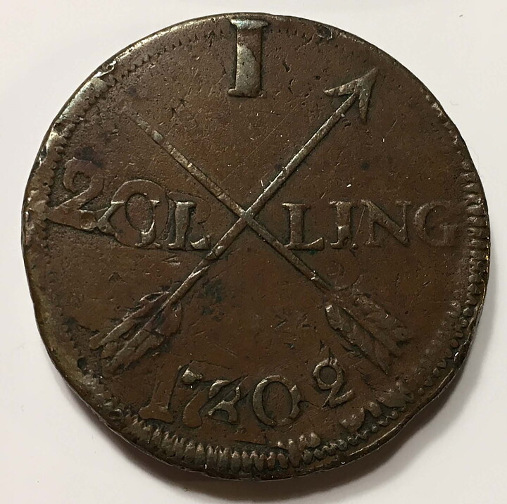1 sk 1802 på 2 ör SM 1745 nära 1
