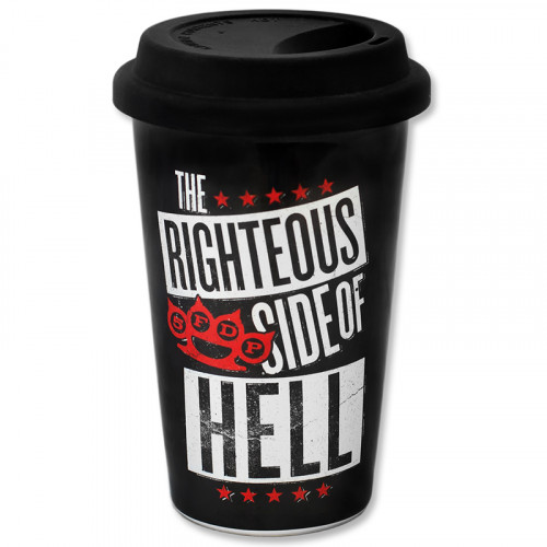 Travel mug: Five Finger Death Punch - The Righteous Side Of Hell