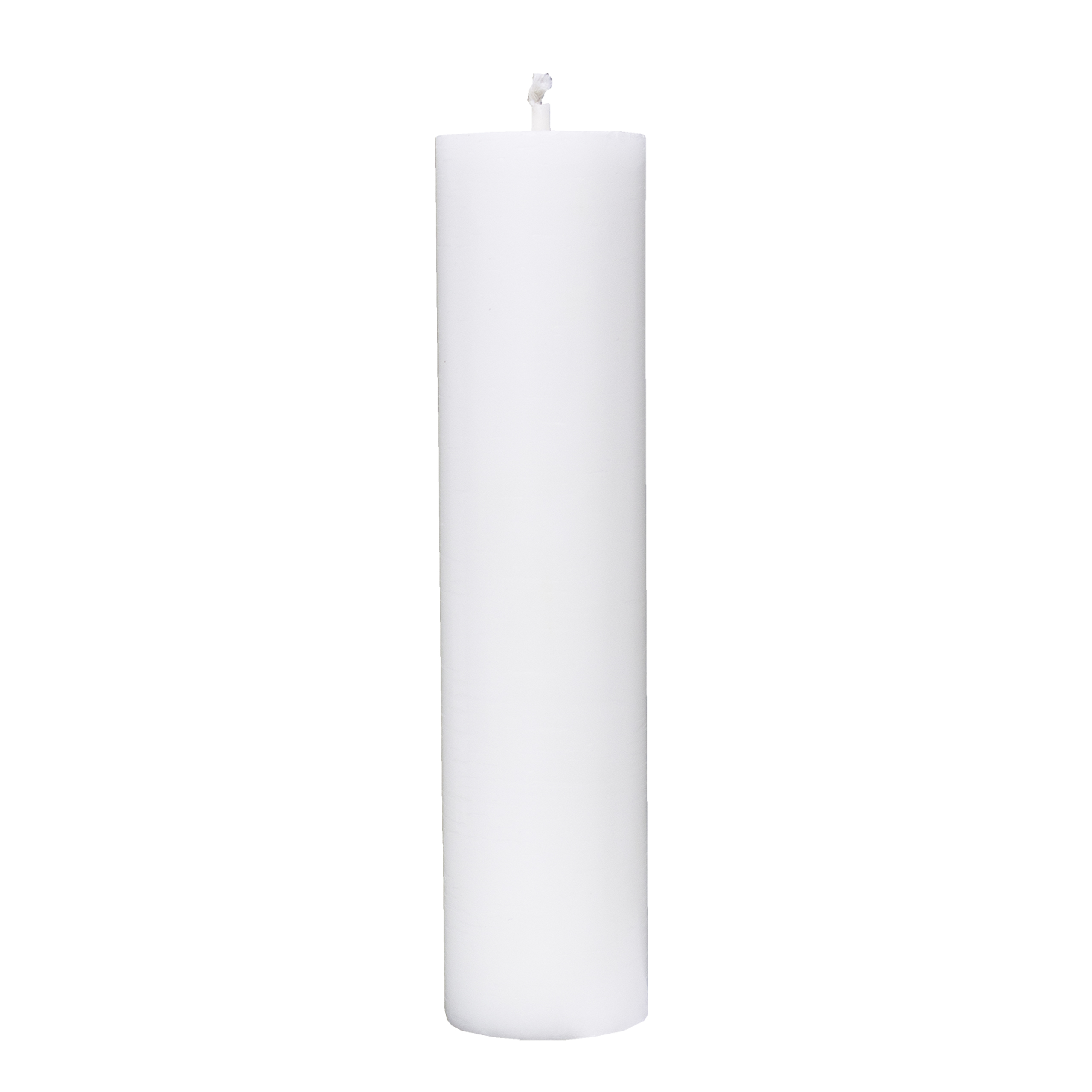 Cylinder candle 4,4 x 25cm 100% Stearin