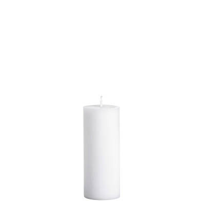 Cylinder candle 6 x 15cm 100% Stearin