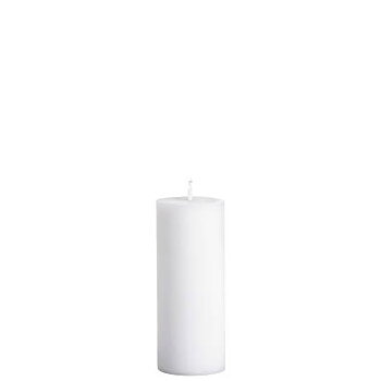 Cylinder candle 6 x 15cm 100% Stearin