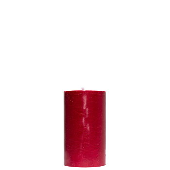 Blockljus Bordeaux 7x15 cm Stearin