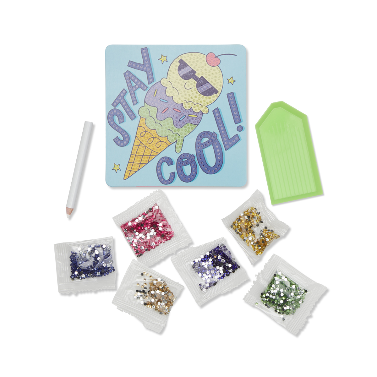 Pysselkit dekorera Razzle Dazzle Glass - 2