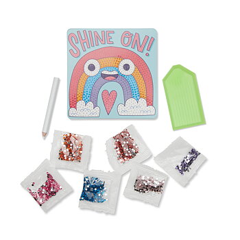 Pysselkit dekorera Razzle Dazzle Regnbåge