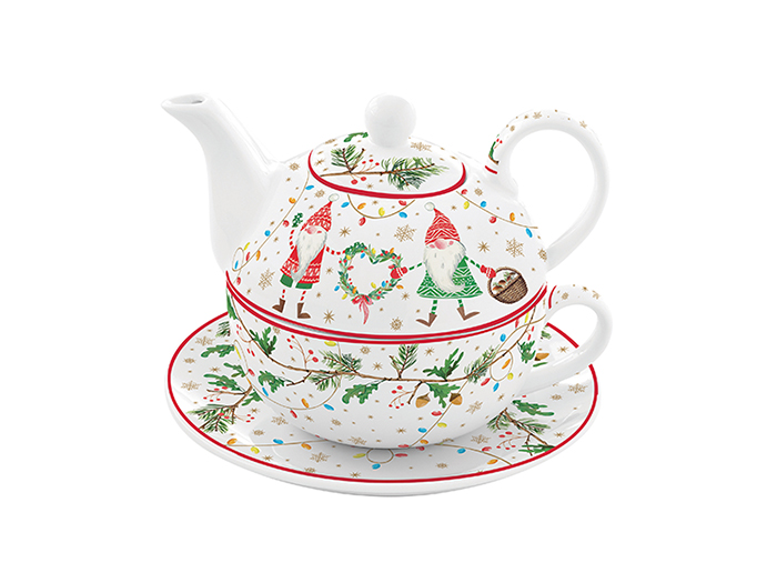 Ready for Christmas  - Tea For One Set