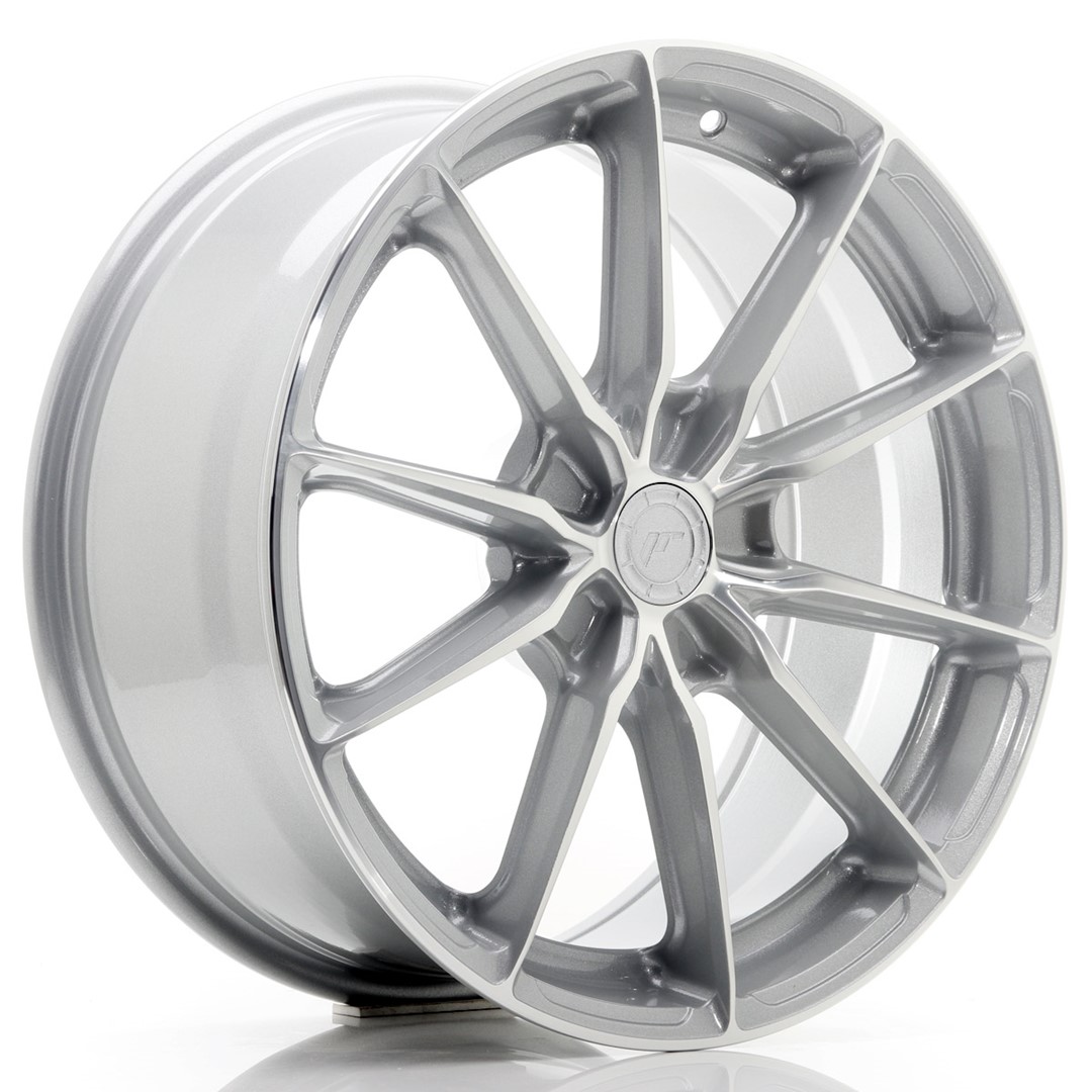 18" JR Wheels JR37 - Silver Machined Face