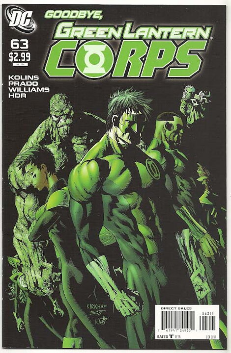 Green Lantern Corps # 63 NM