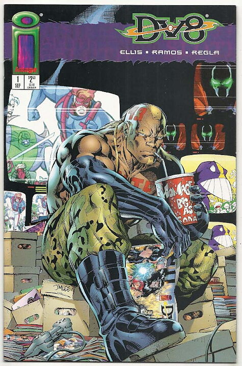 DV8 # 1 Sloth Cover VF/NM 1st Issue
