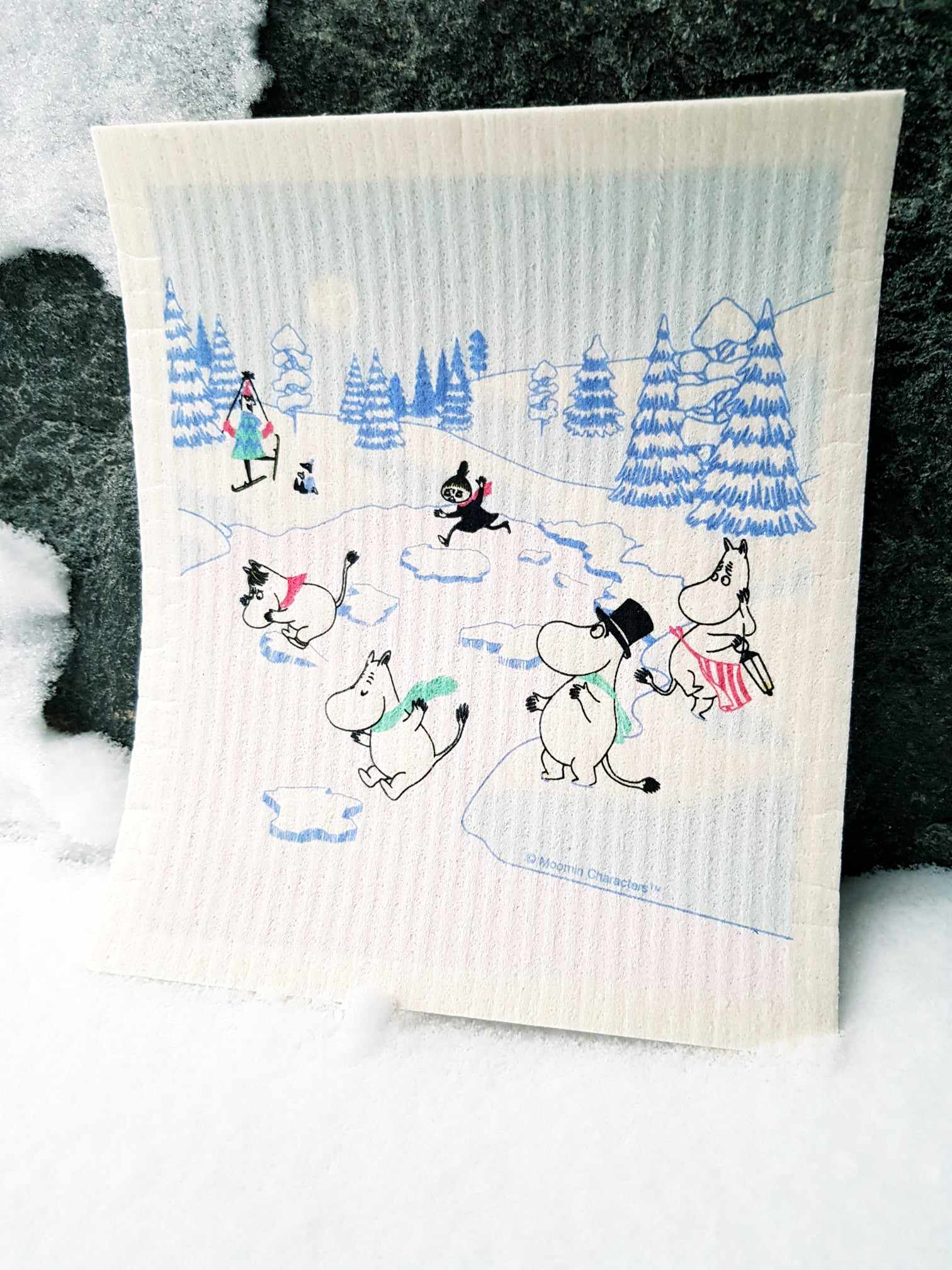 Disktrasa Mumin vinter