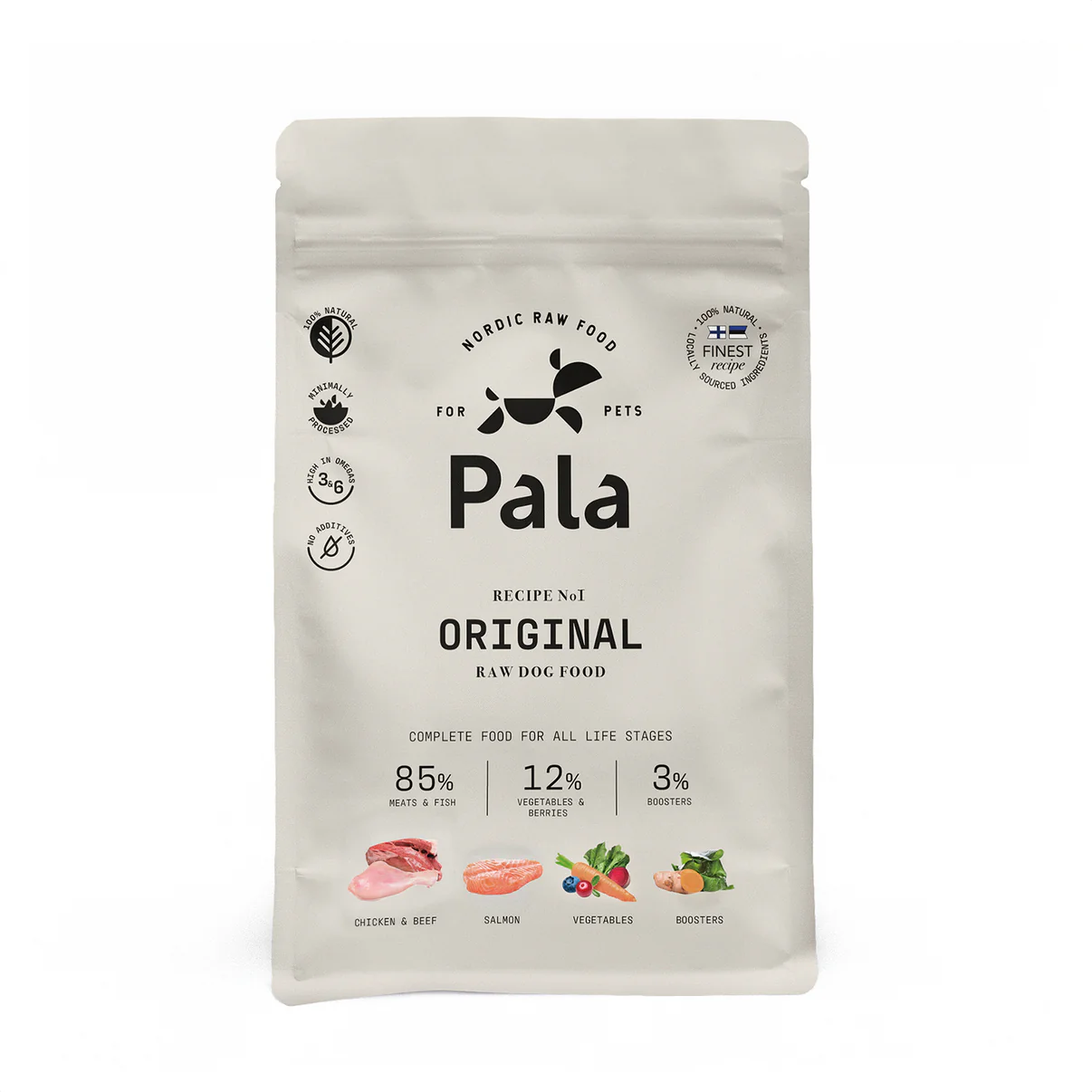 Pala Recipe #1 - Beef, Chicken & Salmon 1 kg