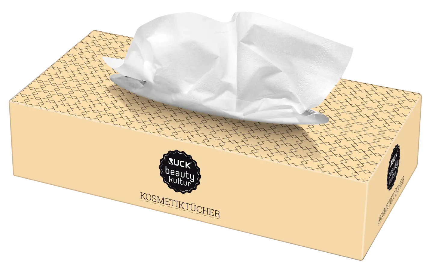 RUCK® beautykultur Kosmetik- & ansiktsservetter (21/20,5 cm), 100 st