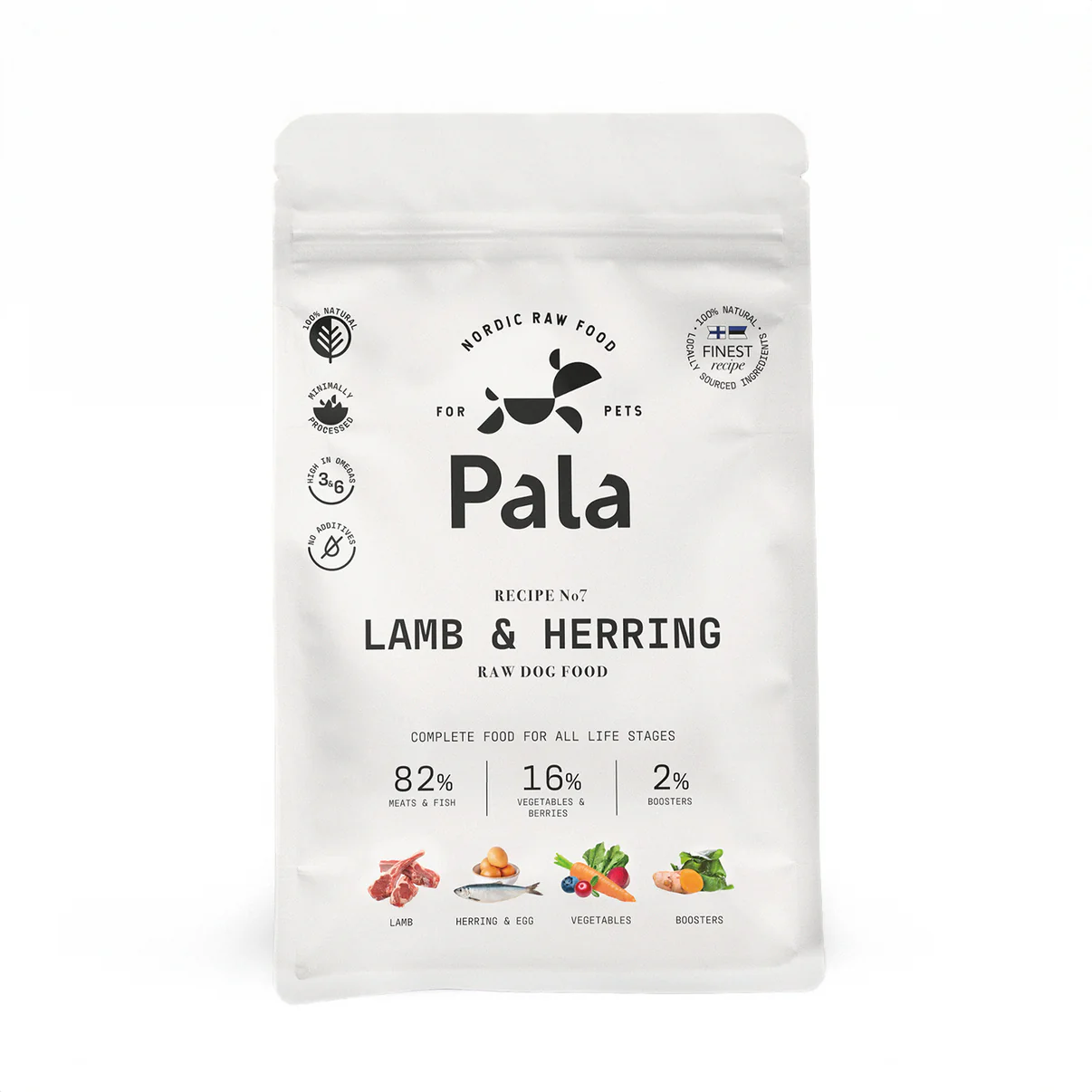 Pala Recipe #4 - Lamb & Herring 1 kg